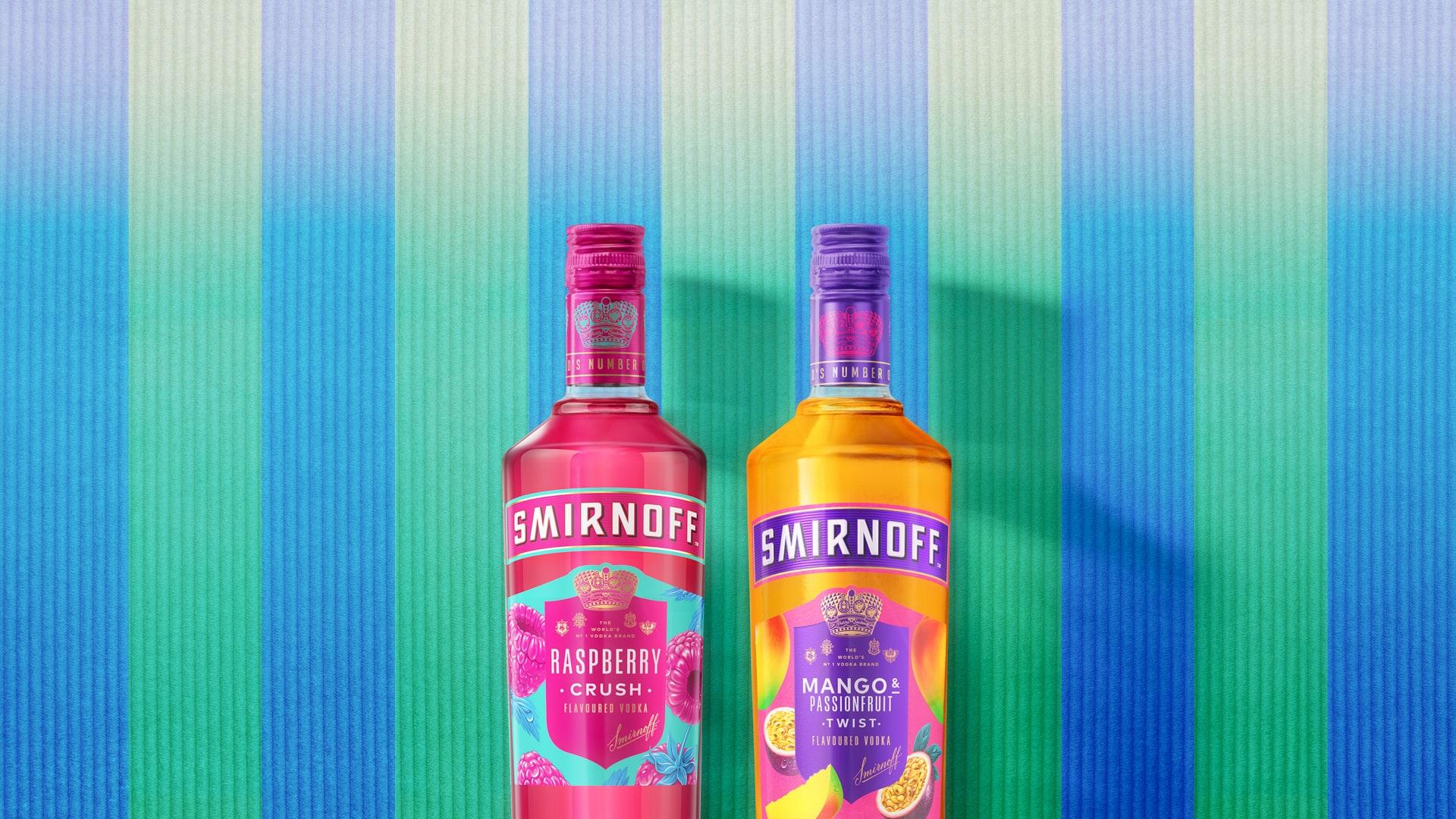 2x Smirnoff Flavours 