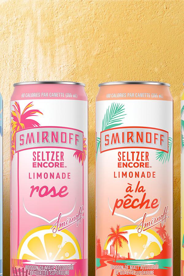 2x Smirnoff Seltzer Flavors 