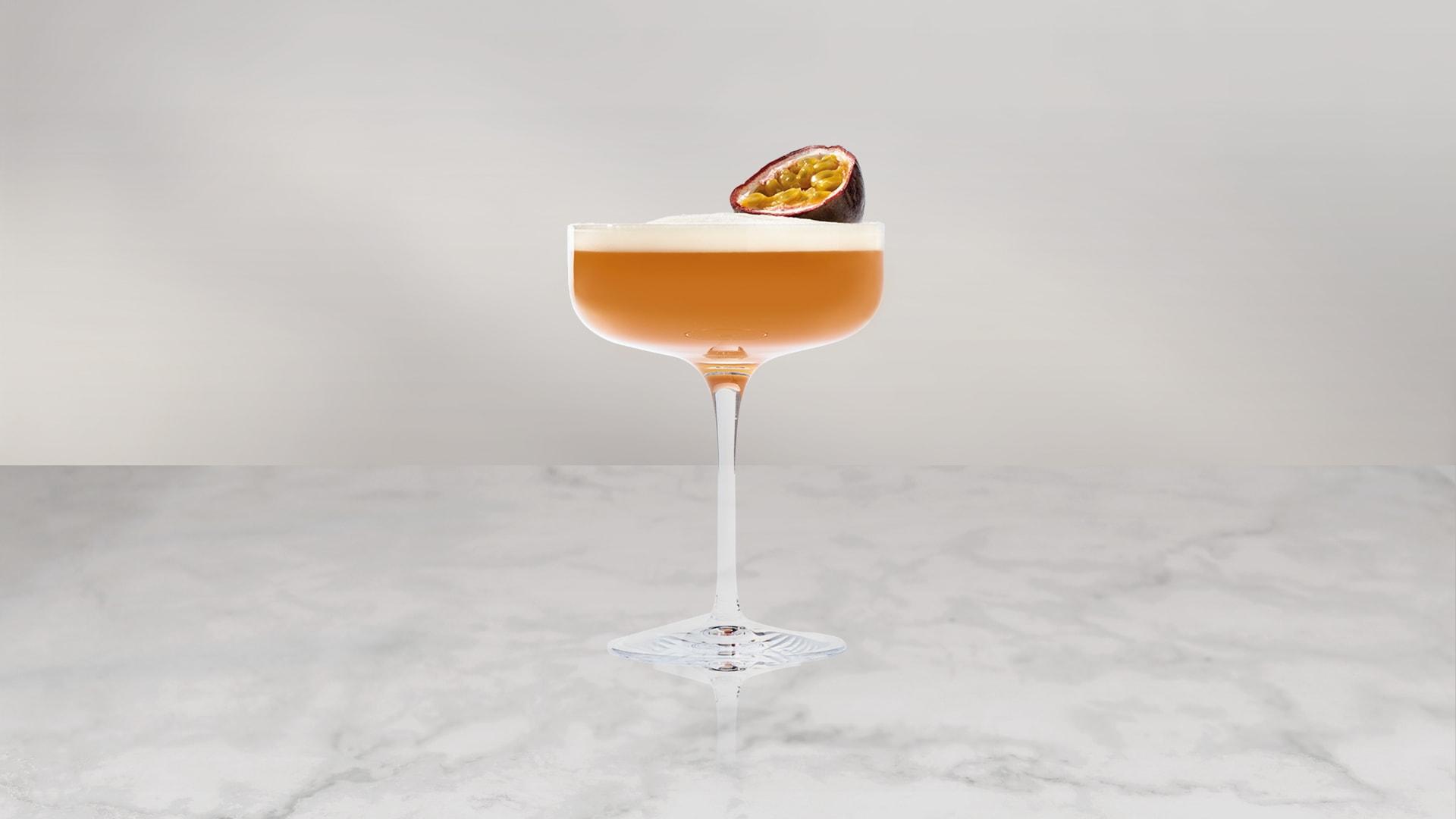 Smirnoff Mango & Passionfruit Twist Martini cocktail