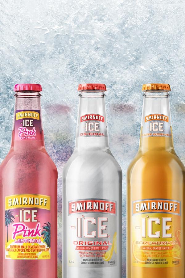 3x Smirnoff Ice Flavors 